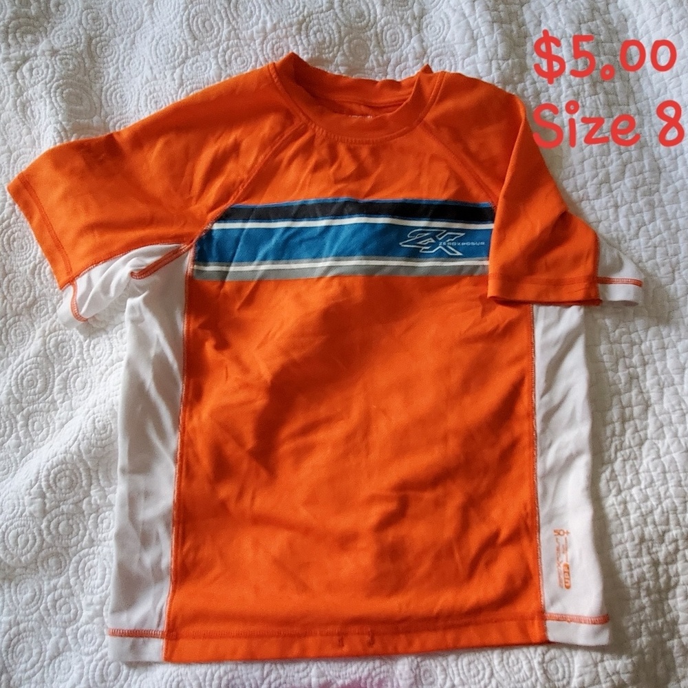 Boy swim shirt